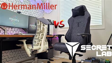 secretlab vs herman miller gaming.